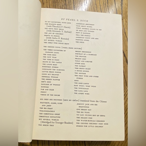 The Three Daughters of Madame Liang by Pearl Buck , 1969 - Picture 9 of 13